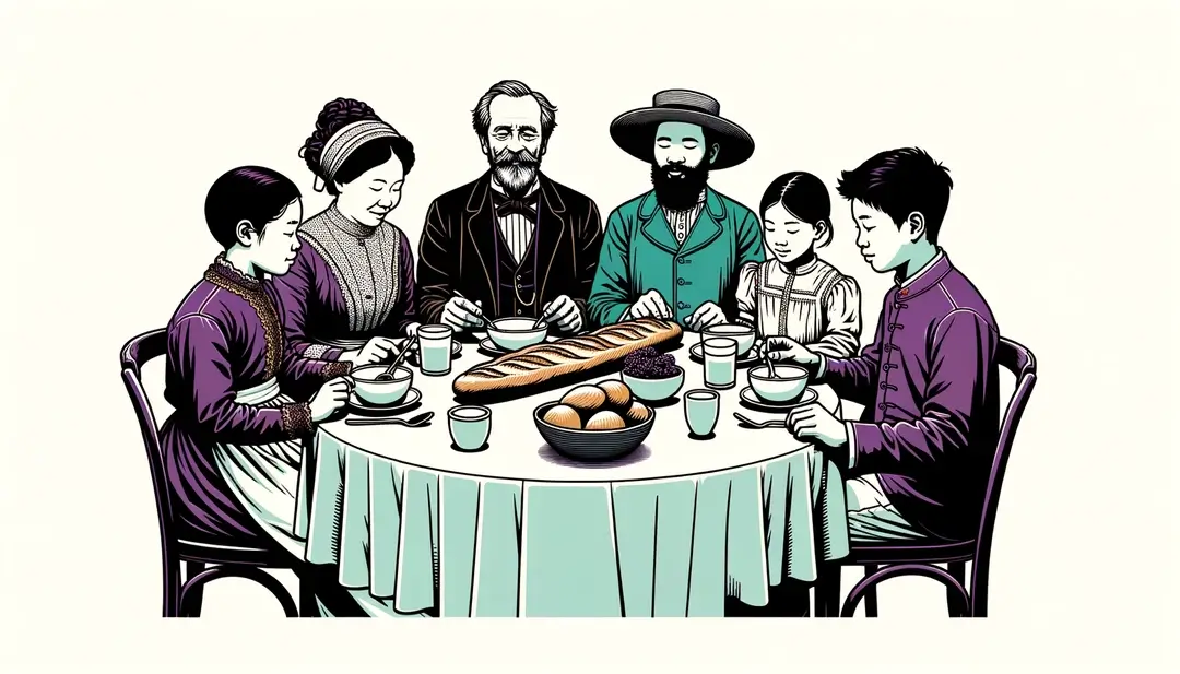 Cérémonies familiales autour de la baguette fraîchement cuite : traditions et savoir-faire artisanaux