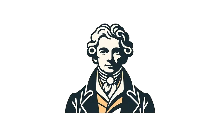 Ilustración de Jean-Jacques Rousseau representando su filosofía de naturaleza y sensibilidad durante el siglo XVIII