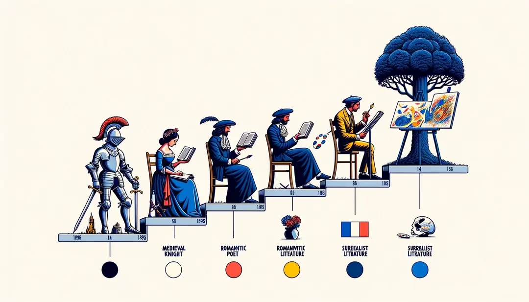 Comprendre l'évolution des genres littéraires dans la tradition française