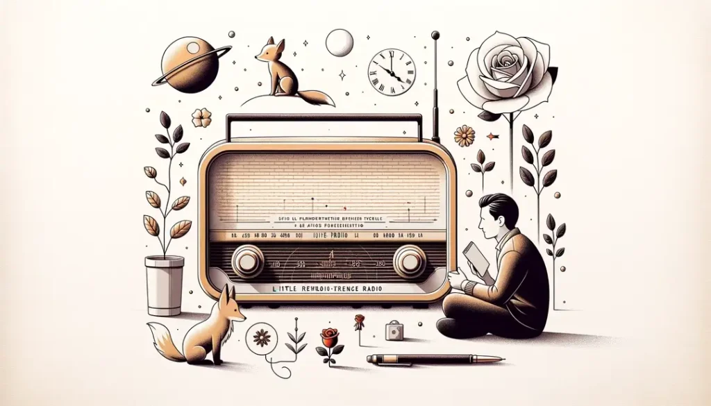 Comment la radio française a interprété « Le Petit Prince » d’Antoine de Saint-Exupéry