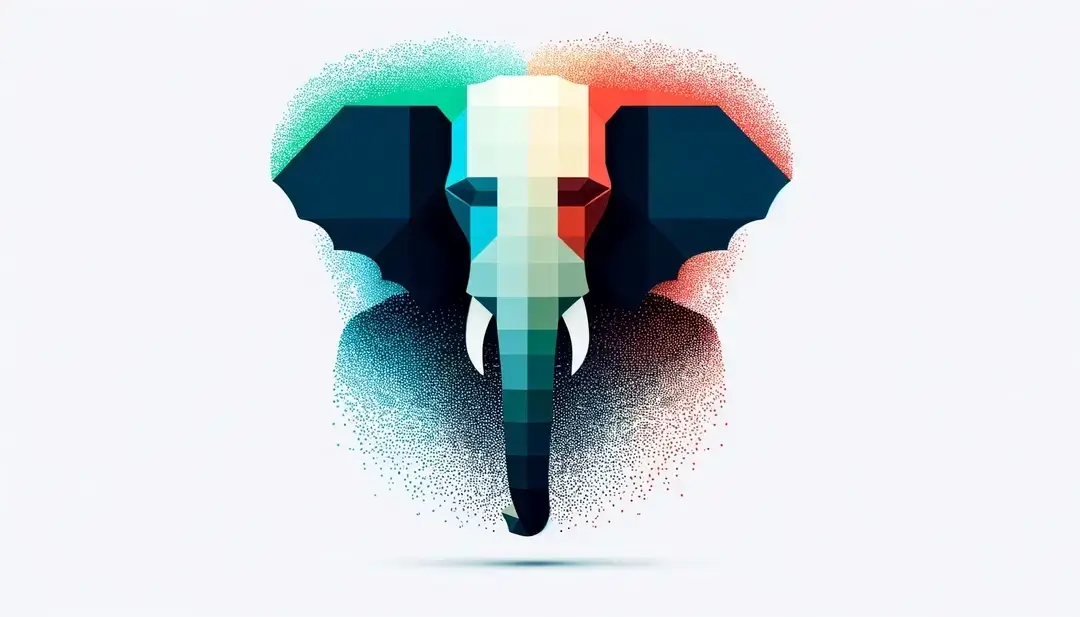 Ilustración de un elefante humano que simboliza una memoria excepcional en el contexto de la psicología francesa