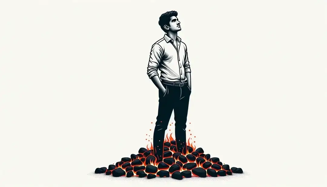 La signification de « être sur des charbons ardents » dans la motivation
