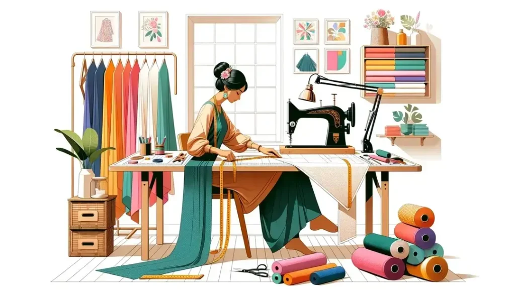 Utilisation du tissu dans la mode française : histoire et terminologie