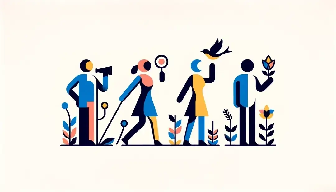Ilustración de los verbos "voir"