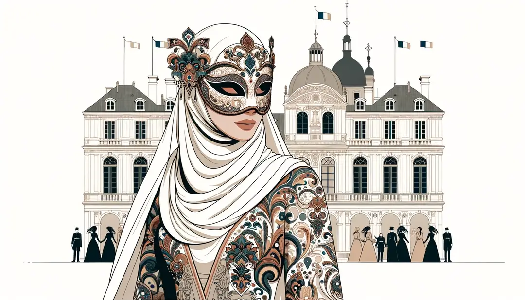 Les bals masqués dans les châteaux et leur enchantement au Carnaval français