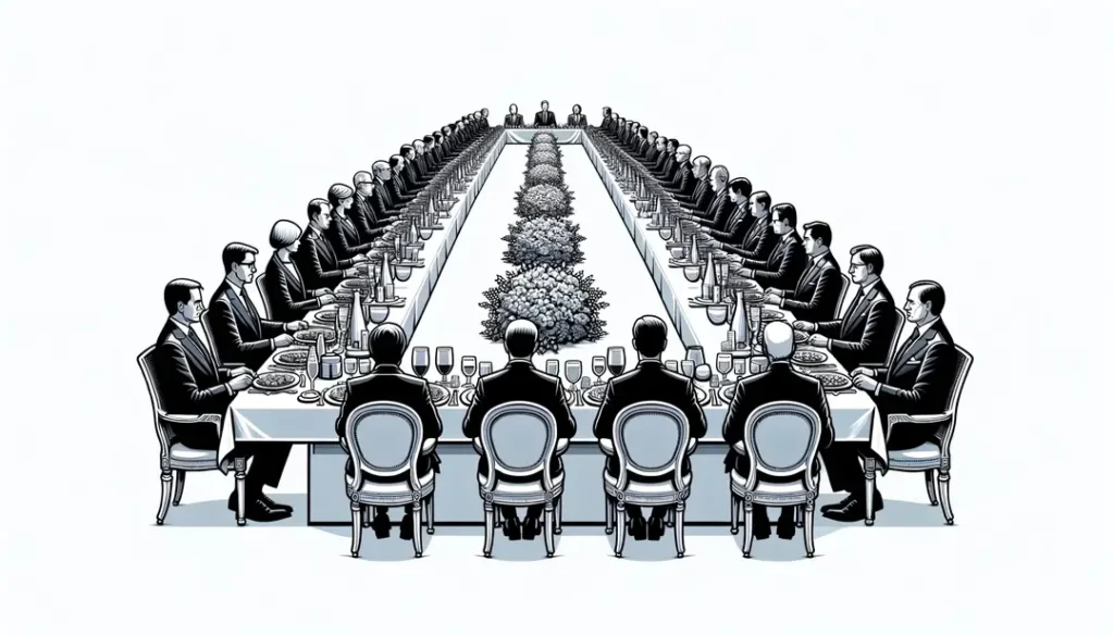 Protocole strict des banquets diplomatiques à l’Élysée