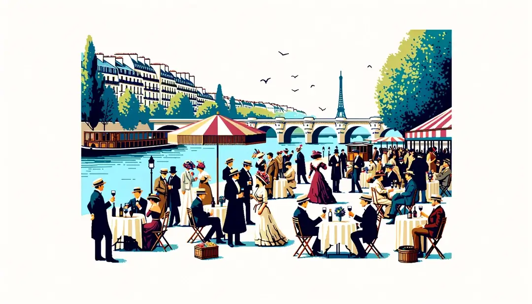 Le boom des guinguettes au XIXe siècle : un phénomène culturel à Paris