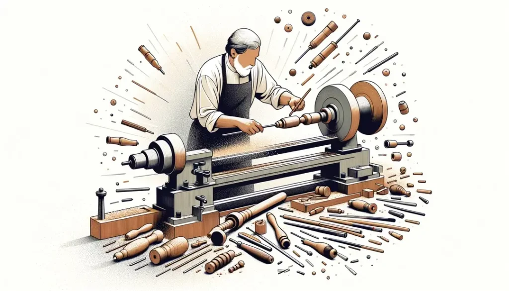 Préserver le métier de tourneur grâce aux festivités artisanales