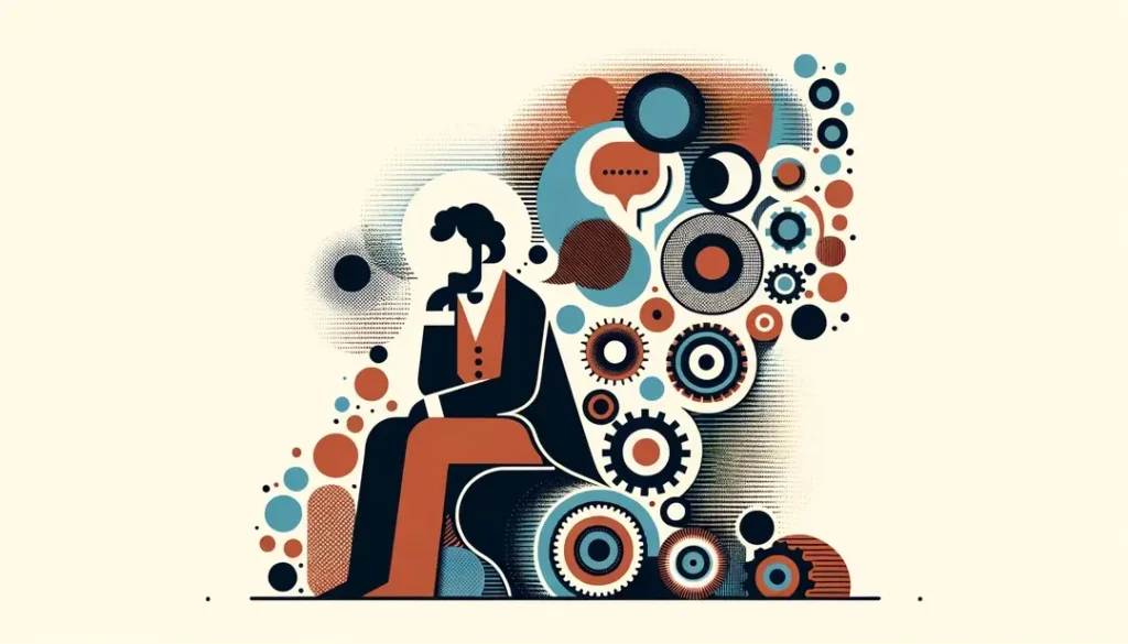 Un filósofo francés de los años 60 meditando sobre el lenguaje y la ideología
