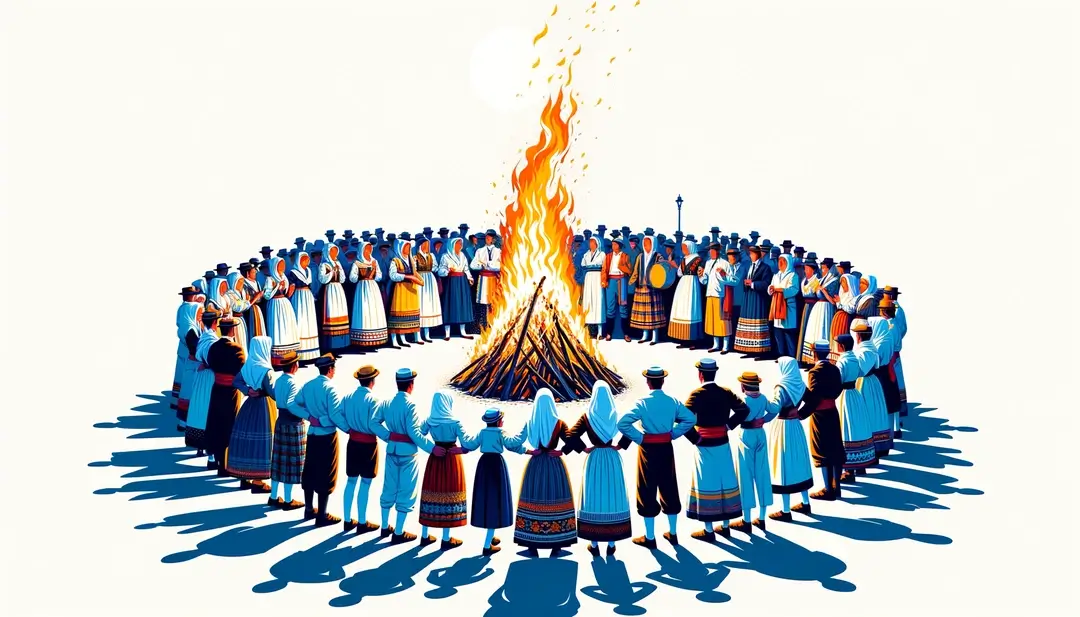 Découvrir les usos provençaux durant la Saint-Jean : entre feu, danse et traditions
