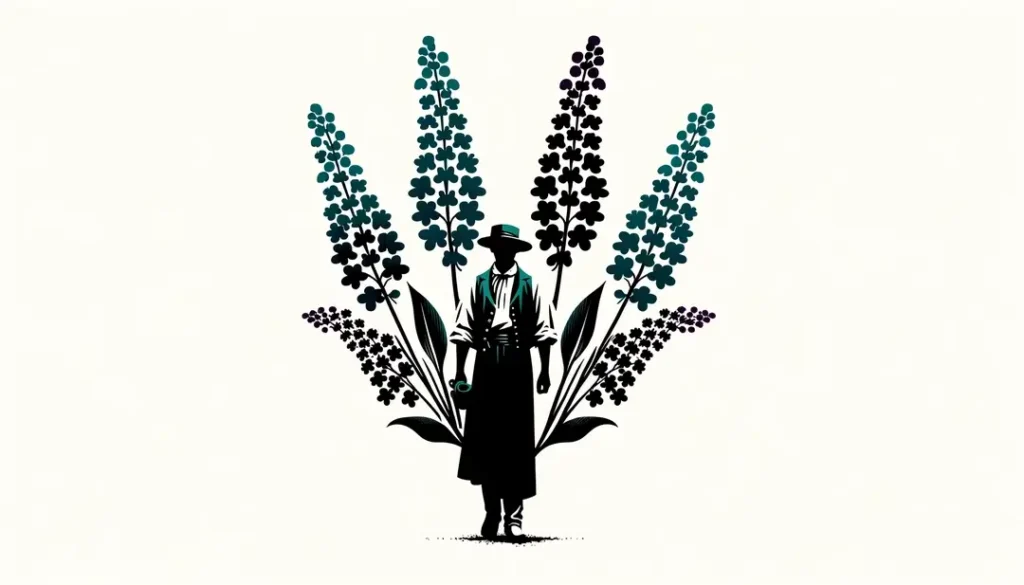 Imagen minimalista representando la tradición francesa del 1 de mayo