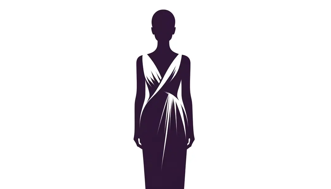 Figura humana en vestido de gala simbolizando la elegancia y el prestigio en la industria cinematográfica