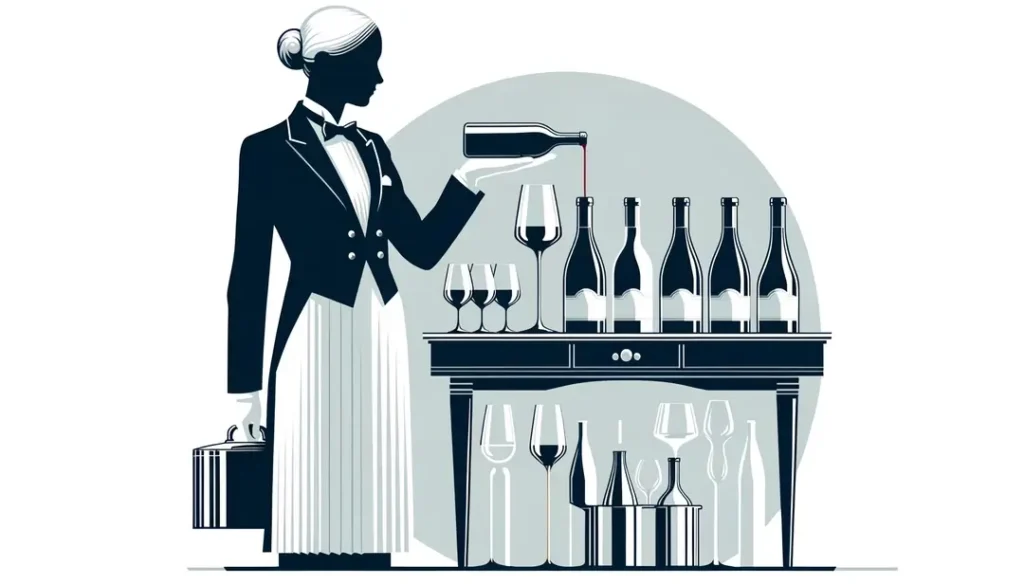 Verser le vin : le rôle crucial du sommelier lors des événements officiels