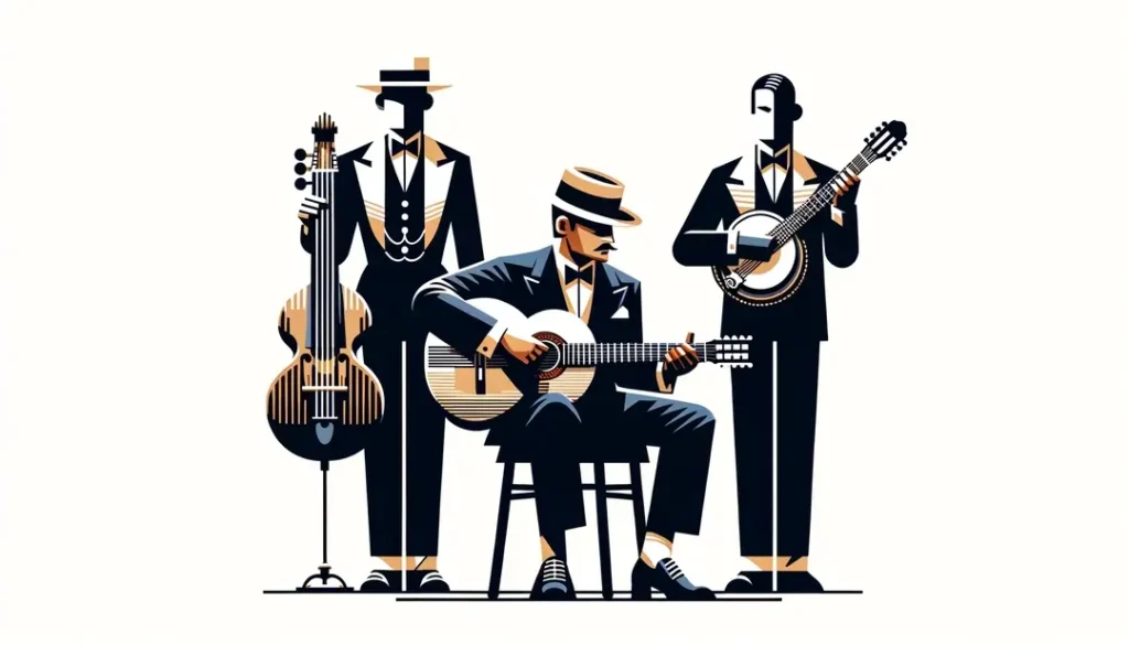 Étymologie de « manouche » et influences du jazz manouche en France