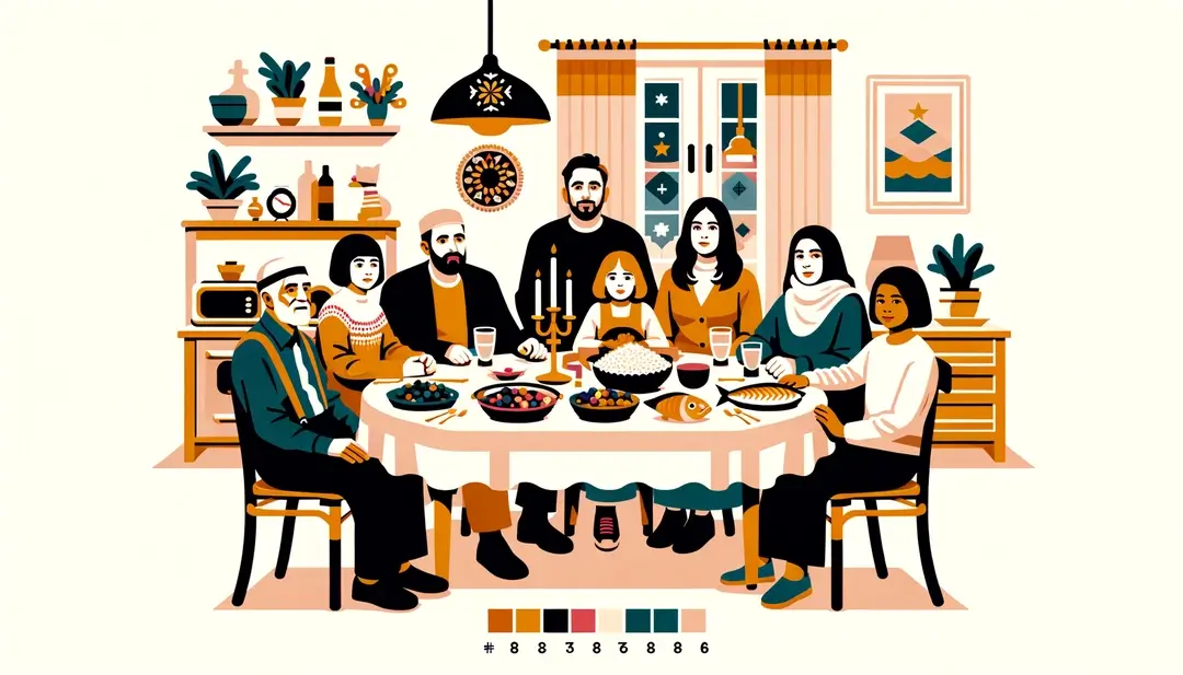 La coutume du « gros souper » la veille de Noël