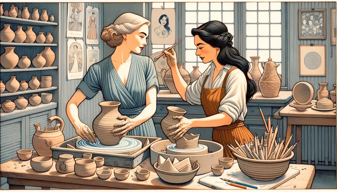 L'atelier de poterie