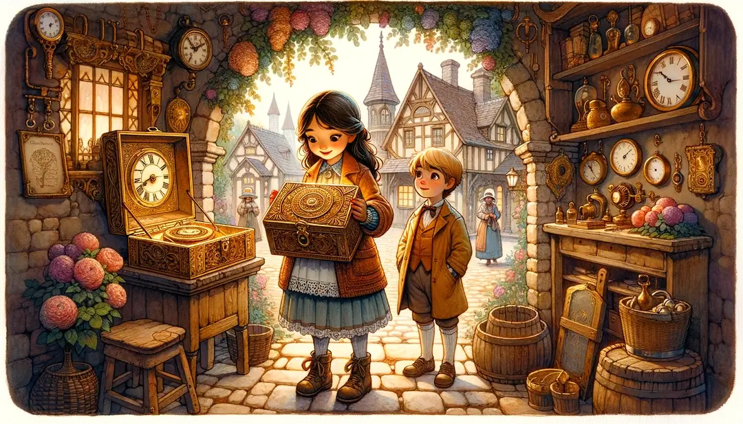 Le mystère de la boîte dorée