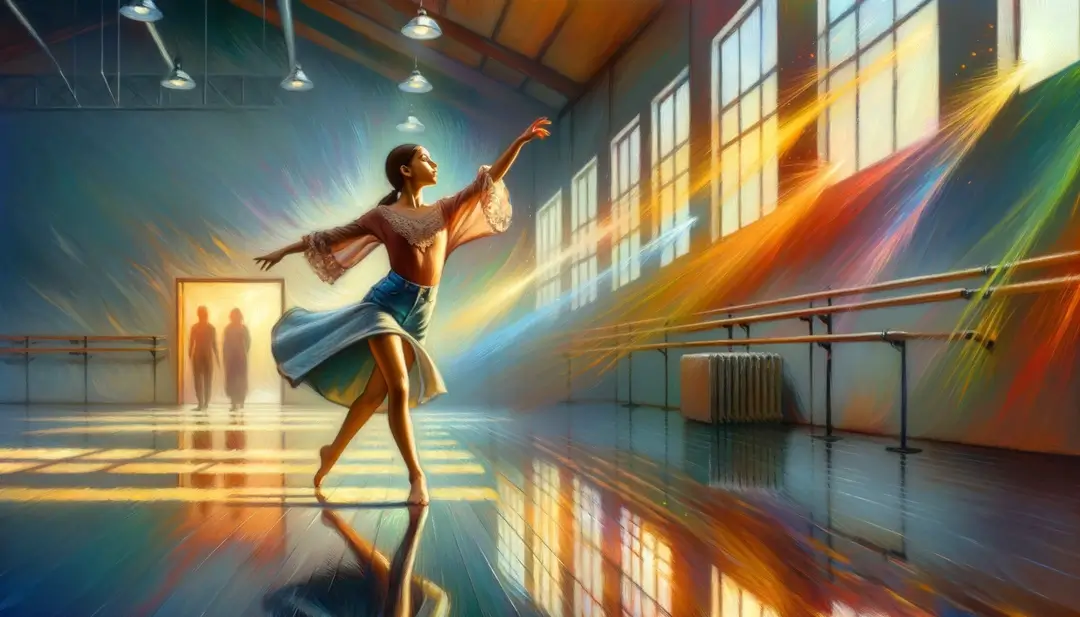 Le premier cours de danse