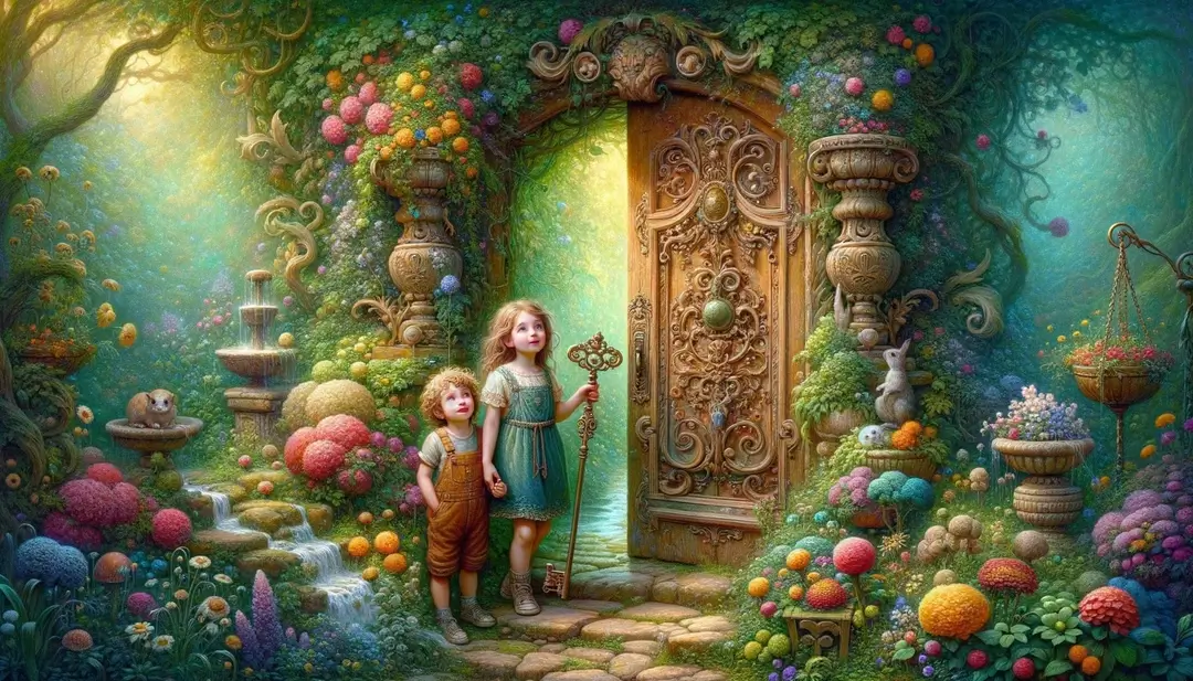 Le secret du petit jardin