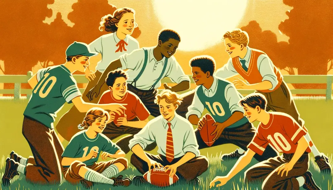 L'équipe de foot