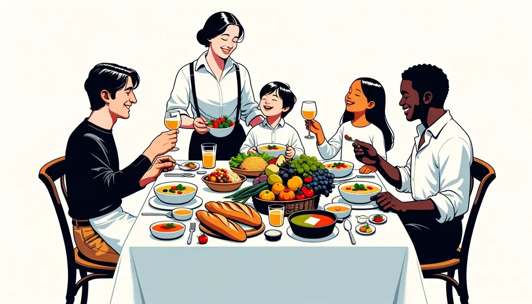 Menus pour enfants français : alternatives saines au-delà des nuggets et frites
