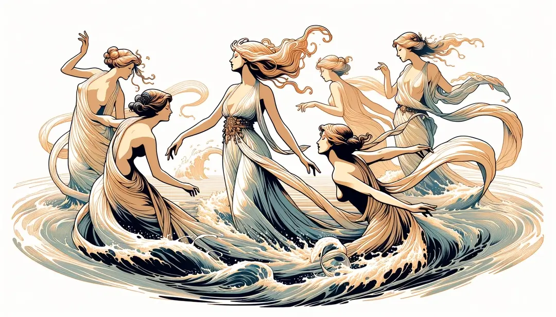 Les nymphes de la Loire : entre mythologie fluviale et héritage culturel