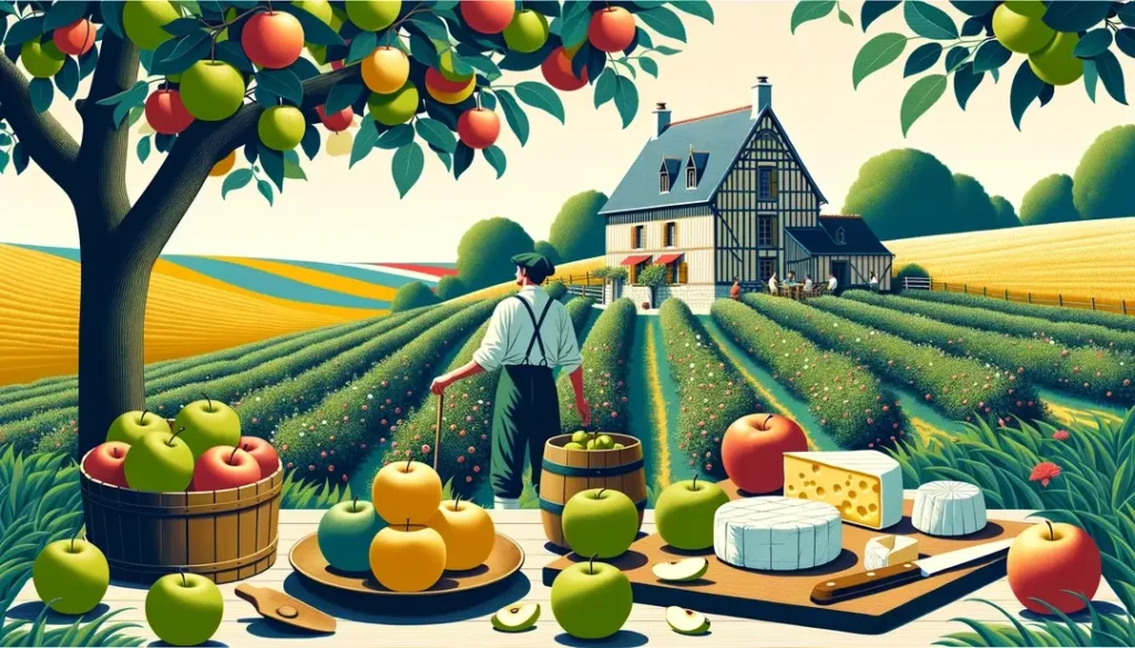 La Normandie, passion du cidre et du beurre : trésors culinaires normands