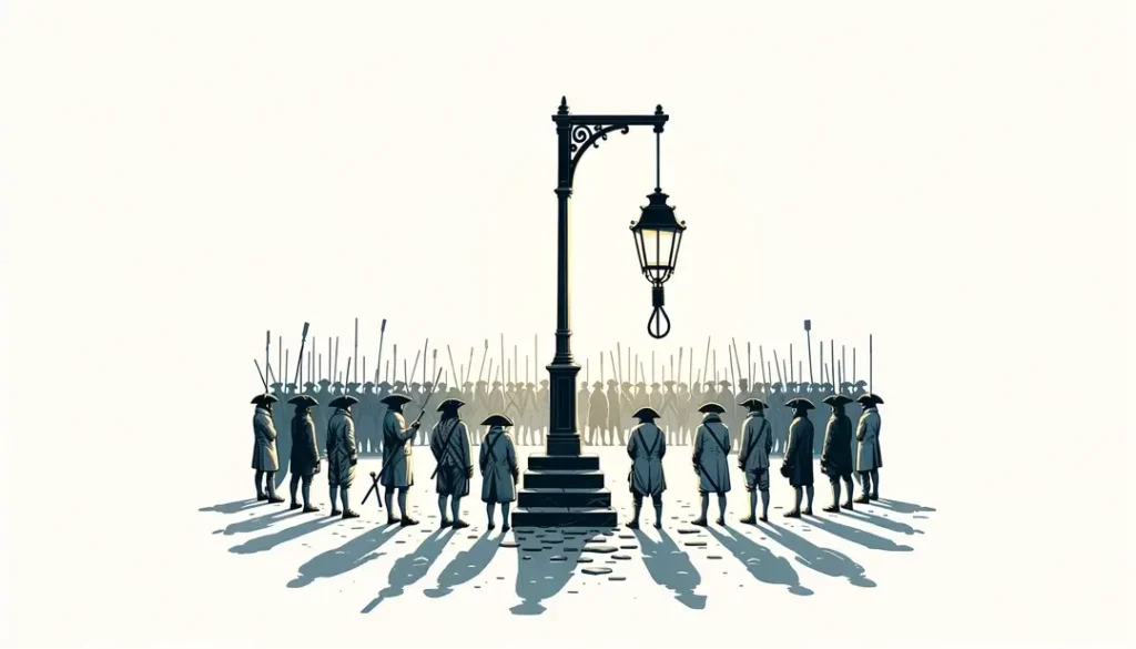 L’origine du terme « lanterne » dans les émeutes révolutionnaires