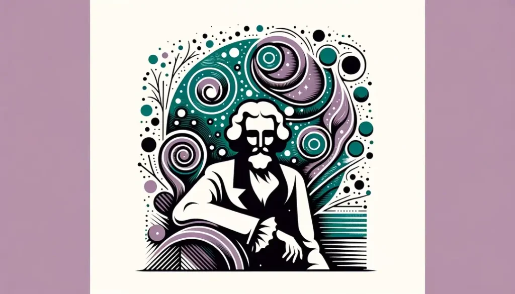 Filósofo francés del siglo XX pensando sobre ética