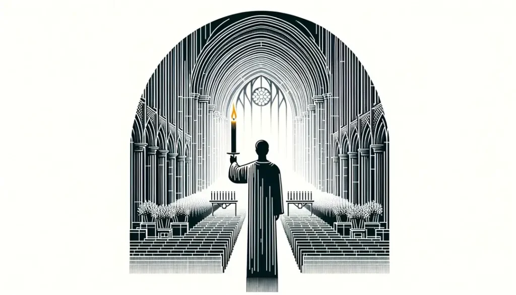 Découvrir les processions de cierges lors de la nuit pascale dans les cathédrales
