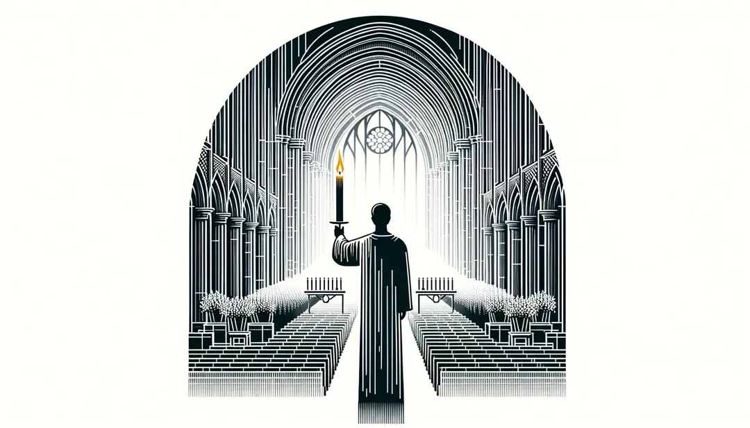 Découvrir les processions de cierges lors de la nuit pascale dans les cathédrales