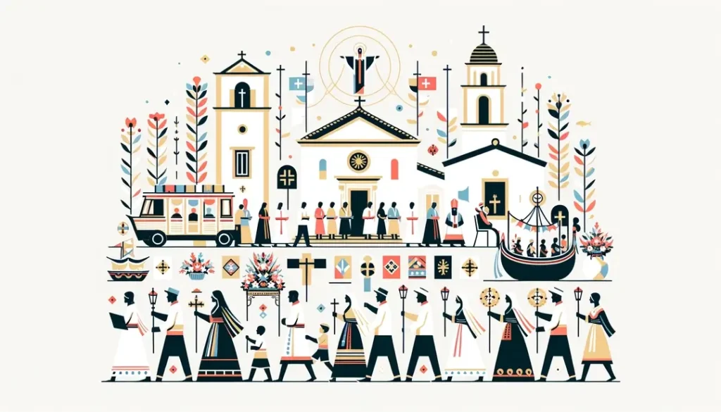 Les processions de Sainte Dévote en Corse : coutumes et espaces sacrés