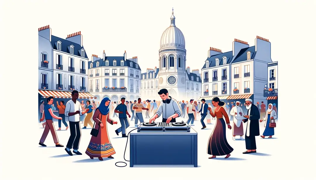Qu'est-ce que la guinguette électronique dans les festivals actuels ?