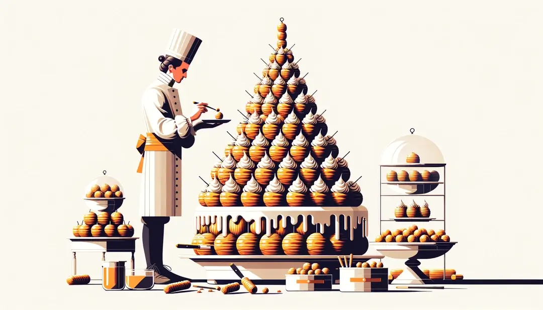 La tradition fascinante du croquembouche dans les mariages