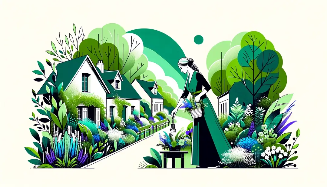 La coutume des « village fleuris » dans les concours d'embellissement