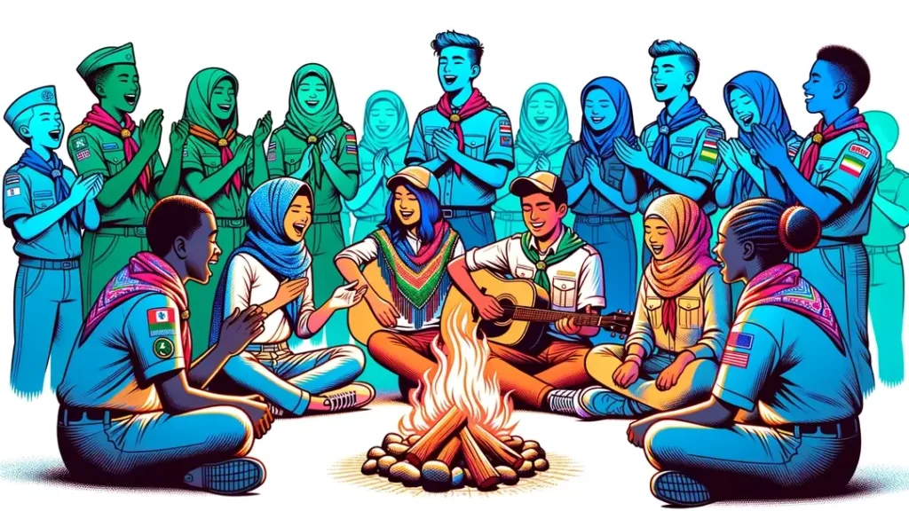 Découvrir les variantes du chant scout dans les mouvements de jeunesse