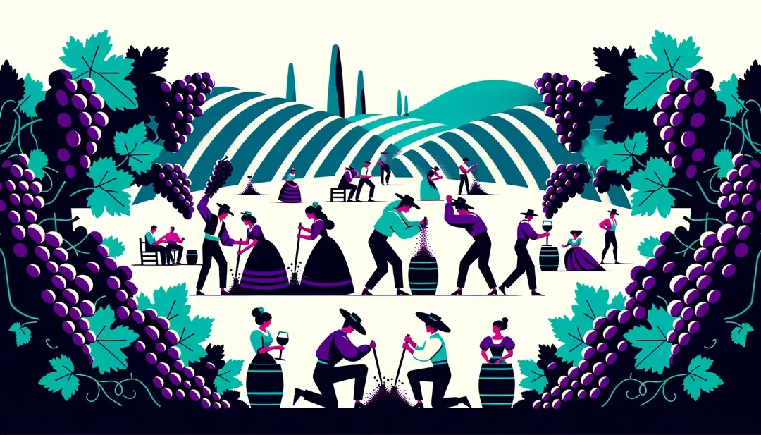 Découvrez les vendanges festives : traditions et convivialité