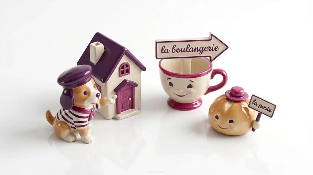 Describe la casa y aprende a moverte « en ville » en francés